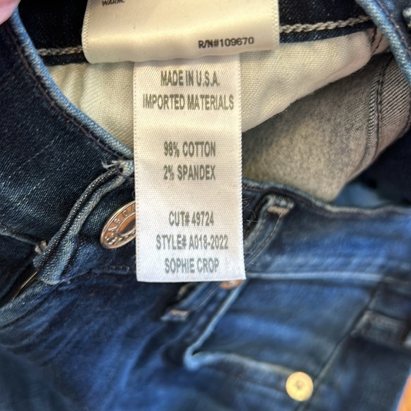 AGOLDE Sophie Crop Jeans - Picture 10 of 11